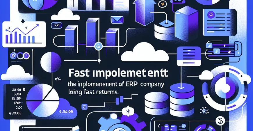 企业实施 ERP，这些收益让你快速回本